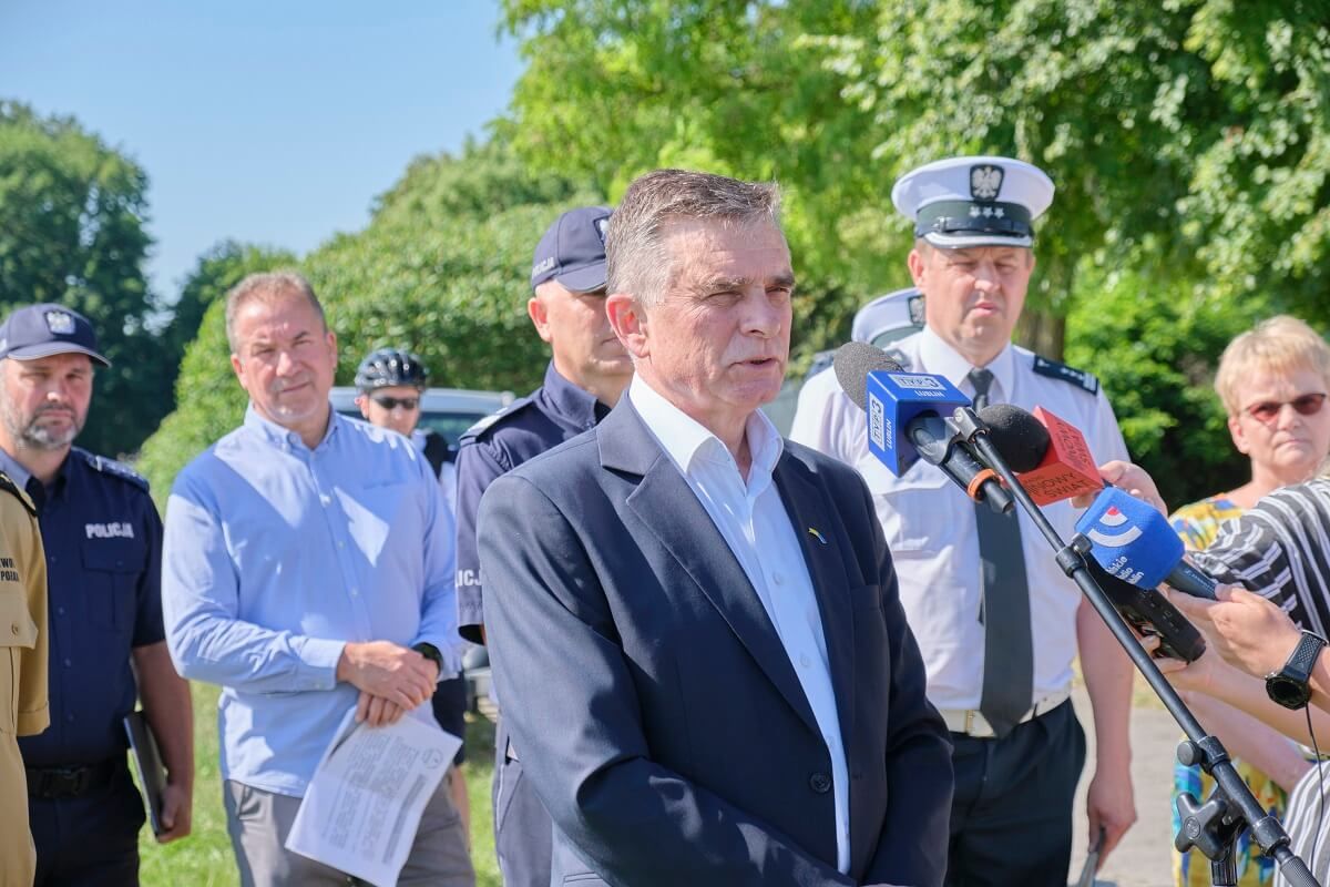 Wojewoda lubelski Lech Sprawka