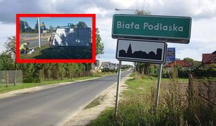 Mariusz Kamiński z PiS stracił banery w Białej Podlaskiej. Straż miejska w akcji