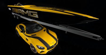 Cigarette Racing 50' Marauder GT S - łódź inspirowana Mercedesem-AMG GT