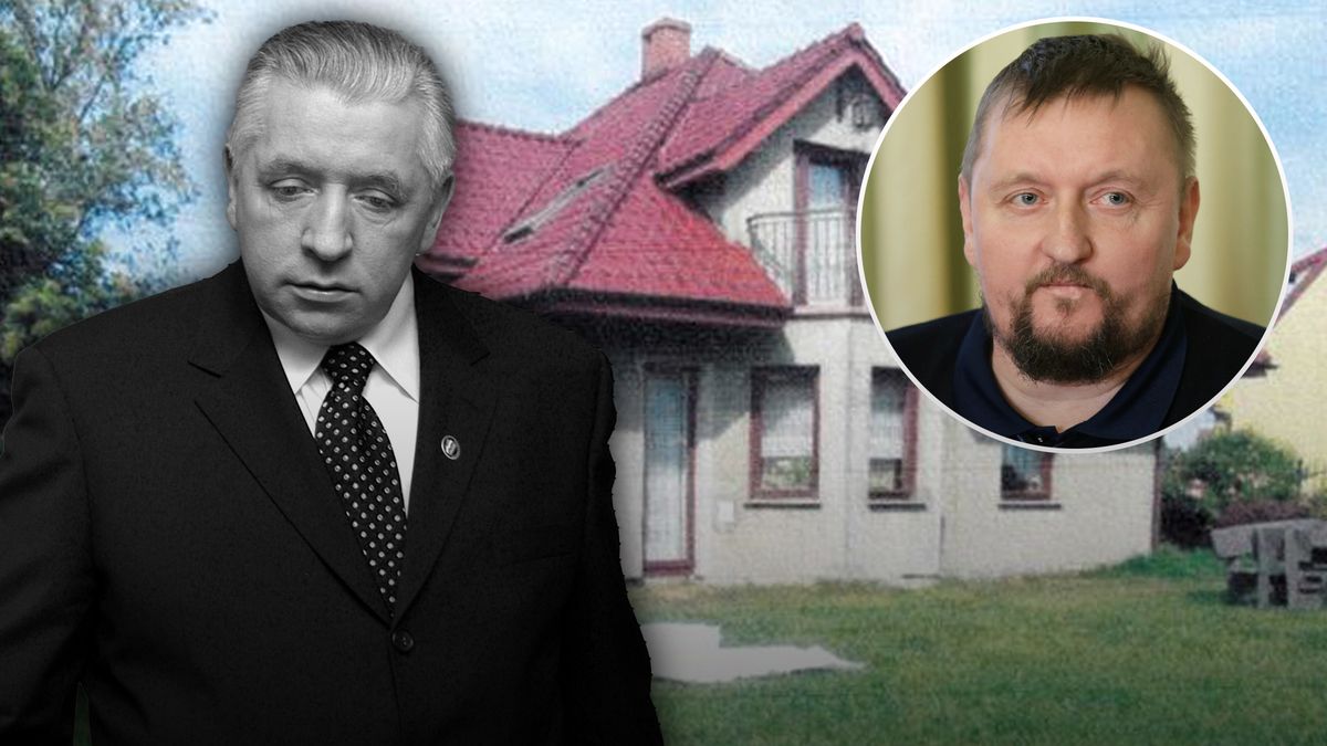 Andrzej Lepper i syn