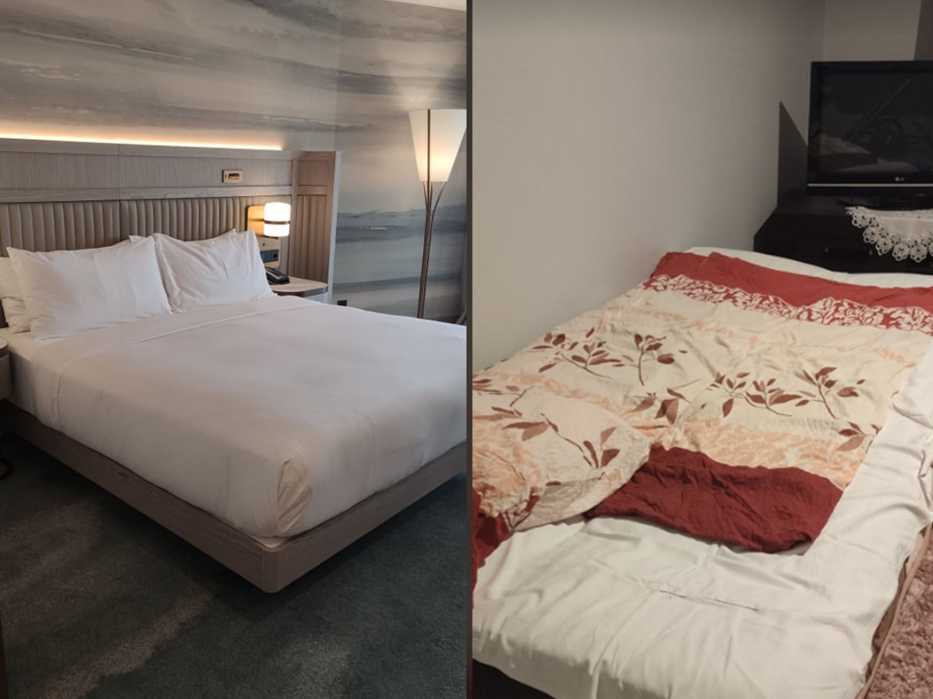 Nocleg luksusowy kontra budżetowy