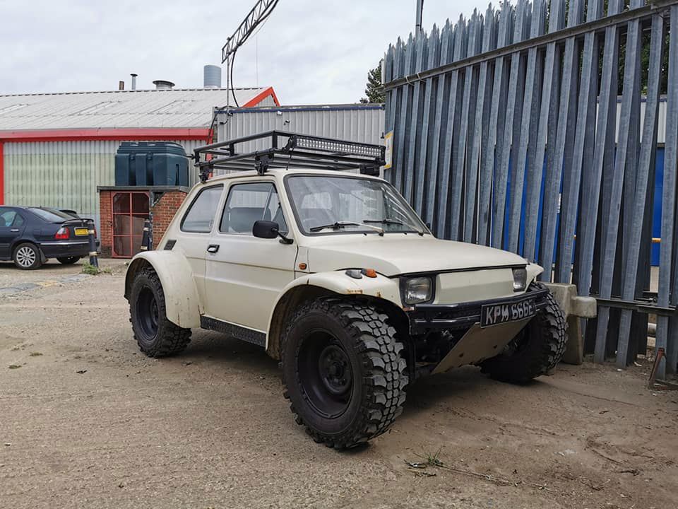 Fiat 126 buggy z brytyjskiego ogłoszenia. Jacyś chętni?