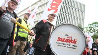 Hutnicy wyszli na ulice Warszawy. Tysiące miejsc pracy zagrożone