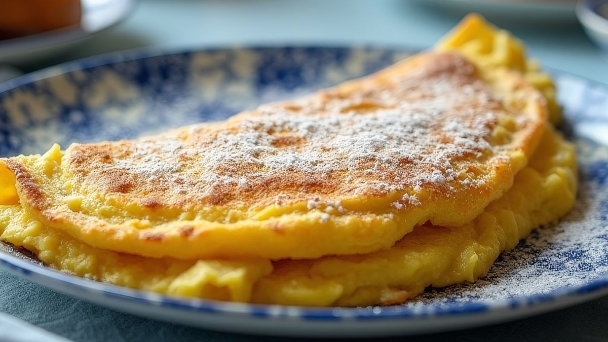 Omlet śniadaniowy na słodko