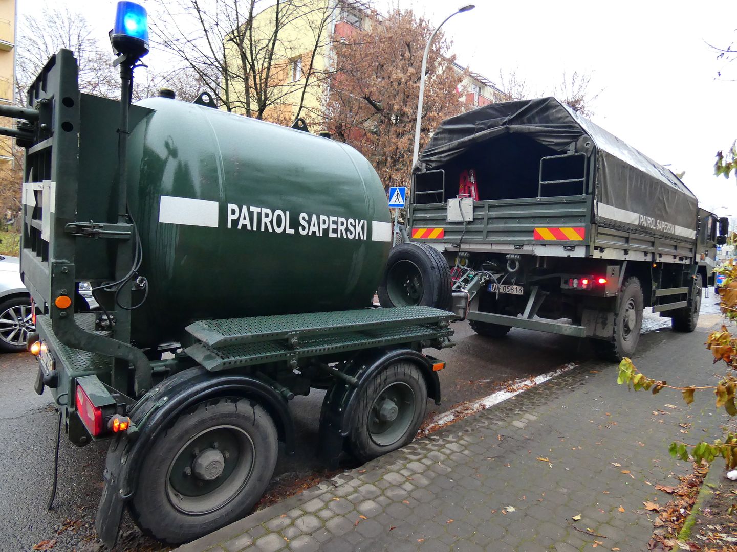 Musieli ewakuować część miasta. Znaleziono pocisk