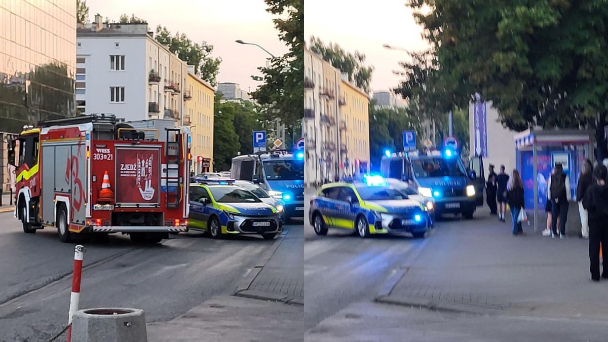 Mężczyzna z maczetą biegał po ulicach Warszawy. Relacje świadków