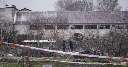 Po budynku nie ma śladu. Pokazano miejsce wybuchu rakiety w Polsce