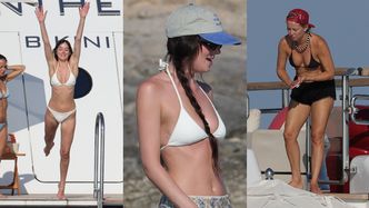 Dakota Johnson i Kate Hudson dokazują na jachcie u wybrzeży Ibizy. Eks Chrisa Martina zachwyciła sylwetką w bikini