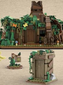 Bagno Shreka jako zestaw LEGO IDEAS. Nic lepszego dziś nie zobaczycie