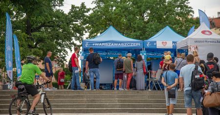 Warszawa. Nowy punkt szczepień weekendowych w Centrum Nauki Kopernik