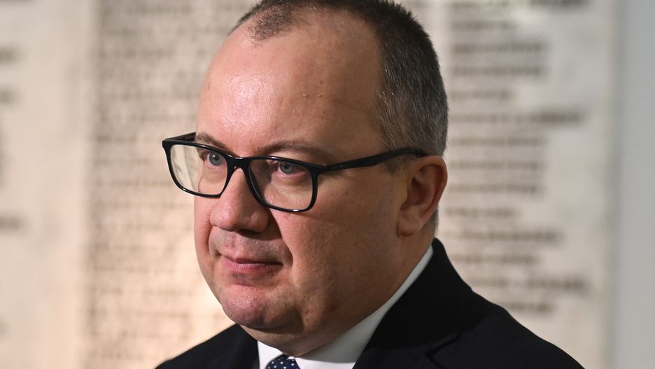 WARSAW, POLAND - DECEMBER 12: Upcoming Minister of Justice, Adam Bodnar walks through the corridors of parliament ahead of the vote of confidence on Donald Tusk's government cabinet during a session at the parliament (SEJM) on December 12, 2023 in Warsaw, Poland. on December 12, 2023 in Warsaw, Poland. After eight years of Poland's national conservative party in power, centrist Donald Tusk is back and set to forge a pro-EU government. (Photo by Omar Marques/Getty Images)