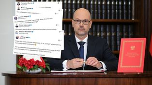 "Popełniono przestępstwo". Fala komentarzy po ślubowaniu sędziego Berka