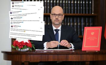 "Popełniono przestępstwo". Fala komentarzy po ślubowaniu sędziego Berka