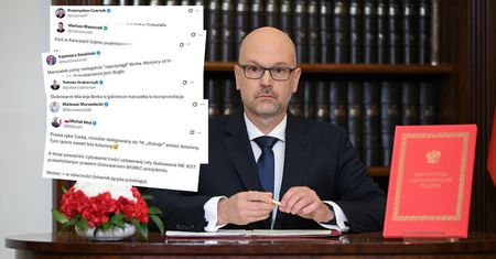 "Popełniono przestępstwo". Fala komentarzy po ślubowaniu sędziego Berka