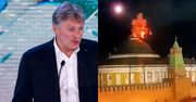 Pieskow oskarża: To USA stoi za atakiem na Kreml