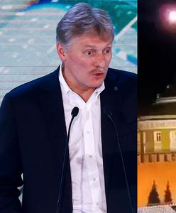 Pieskow oskarża: To USA stoi za atakiem na Kreml