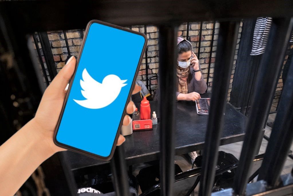 Kobieta trafiła do więzienia za korzystanie z Twittera.