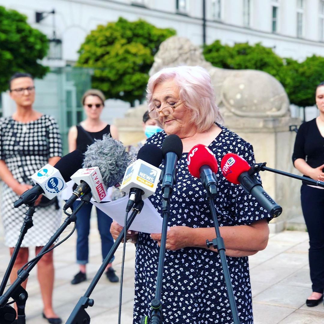 Helena Biedroń odmówiła zaproszenia Andrzejowi Dudzie
