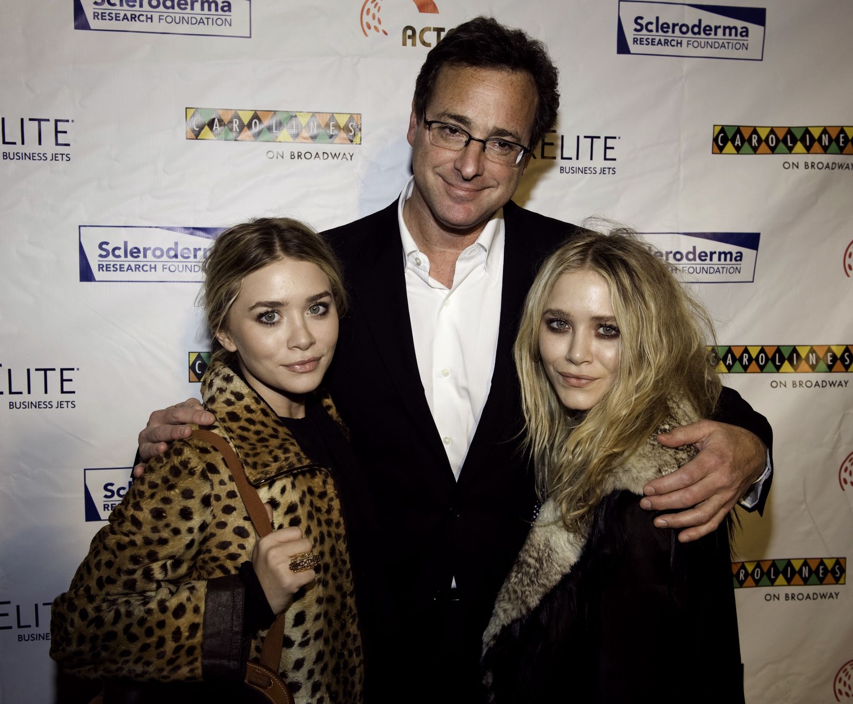 Bob Saget z Mary-Kate i Ashley Olsen 