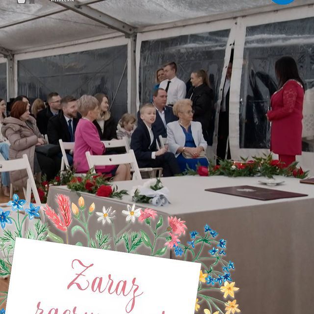 Kadr z programu "Ślub od pierwszego wejrzenia"