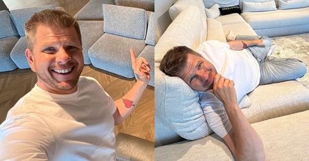 Filip Chajzer chwali się salonem: "Nowe życie, nowy dom" (FOTO)