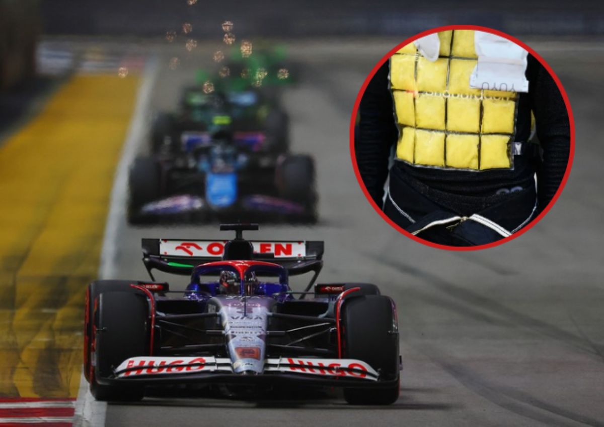 Kamizelki chłodzące dla kierowców F1. Nowość w Singapurze