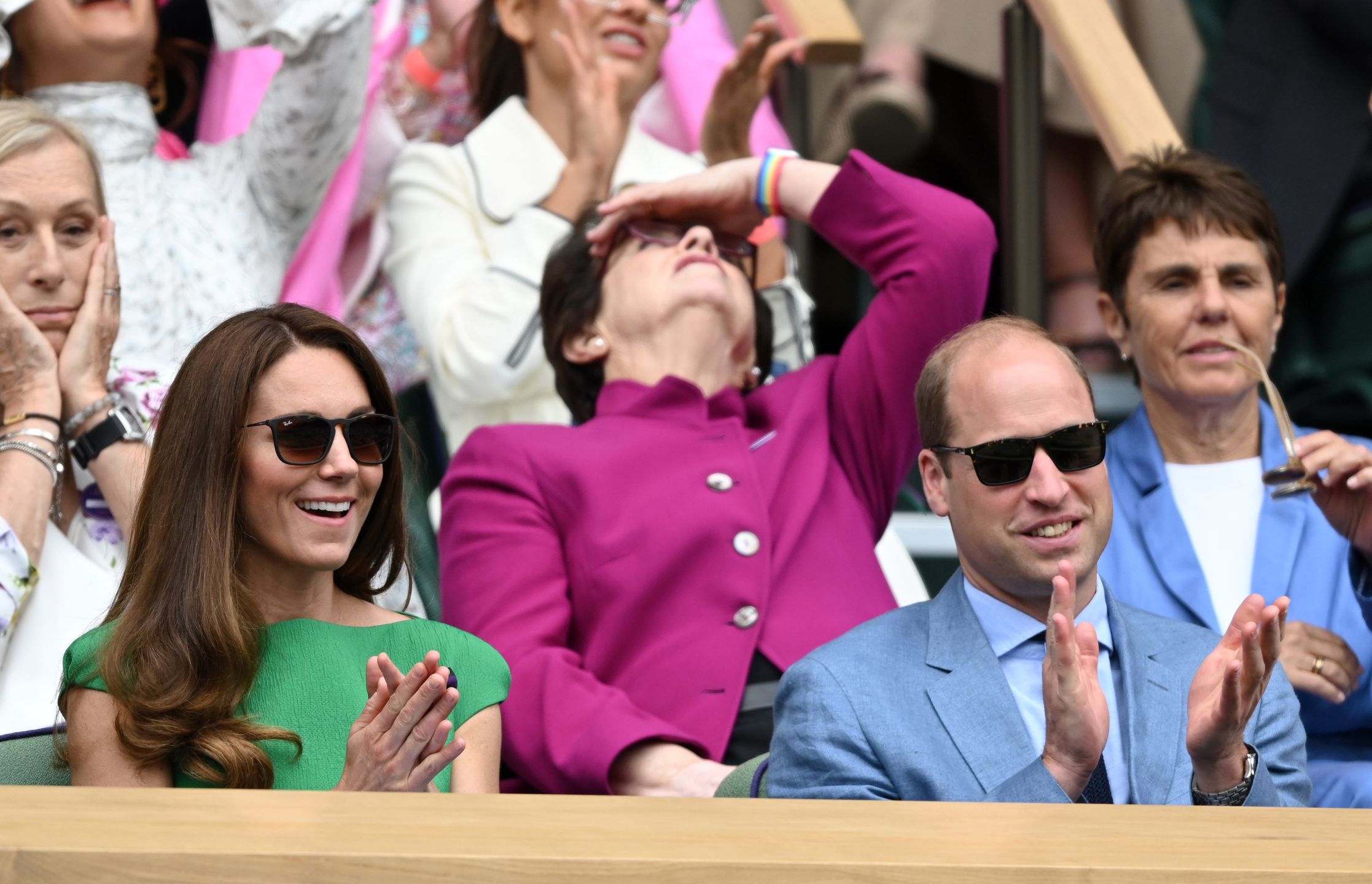 Księżna Kate i książę William na Wimbledonie 