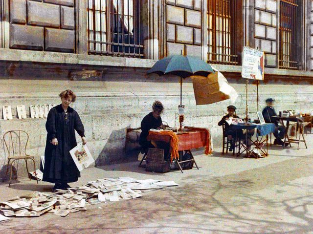 Zobacz kolorowe zdjęcia Paryża sprzed 100 lat 2