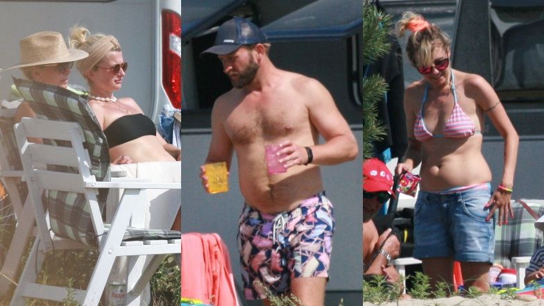 Boryc Szyc i Janusz Chabior z żonami relaksują się nadmorskim kempingu (ZDJĘCIA)