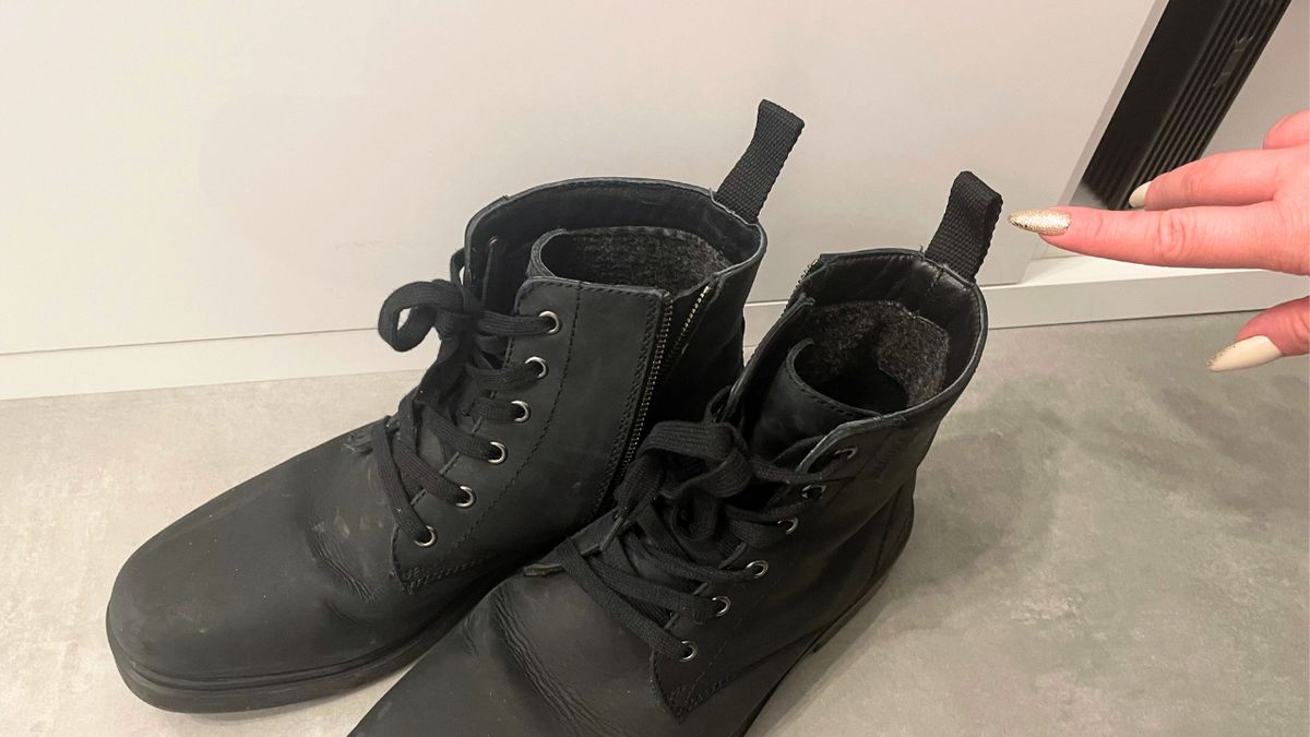 Trzewiki męskie z pętelką z tyłu