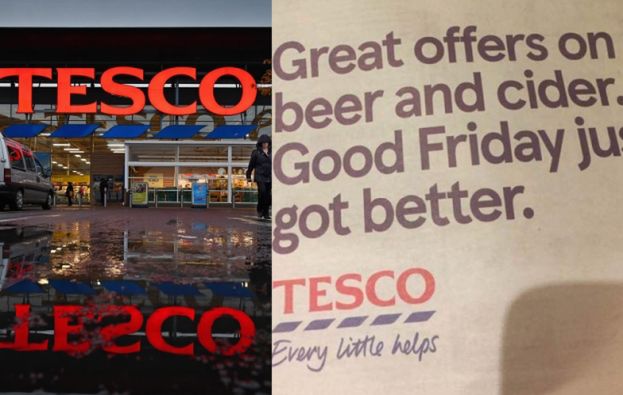 Tesco reklamuje piwo przed Wielkanocą: "Wielki Piątek właśnie stał się jeszcze większy"