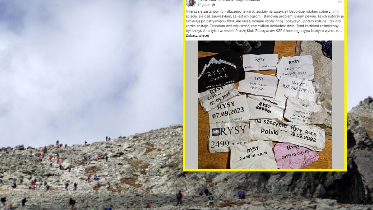 Nieodpowiedzialne zachowanie turystów