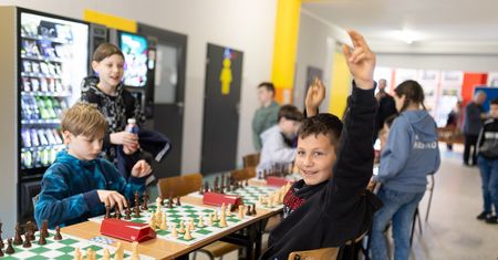 Słupsk: Młodzi szachiści rywalizowali o Puchar Dyrektora ZSO