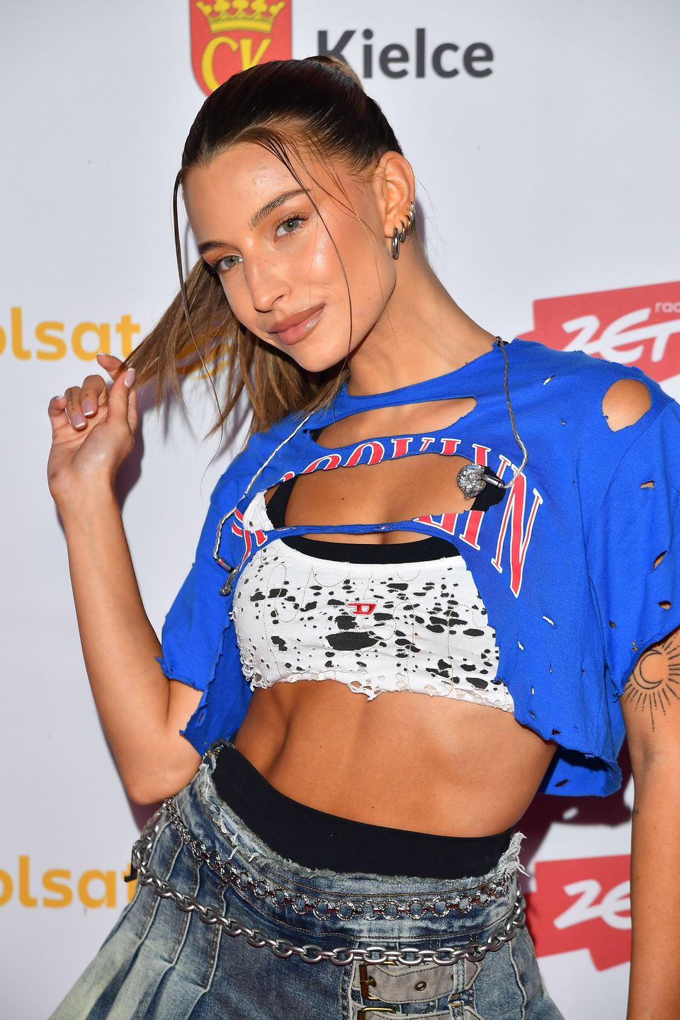 Julia Wieniawa na koncercie Polsatu i Radia Zet w Kielcach