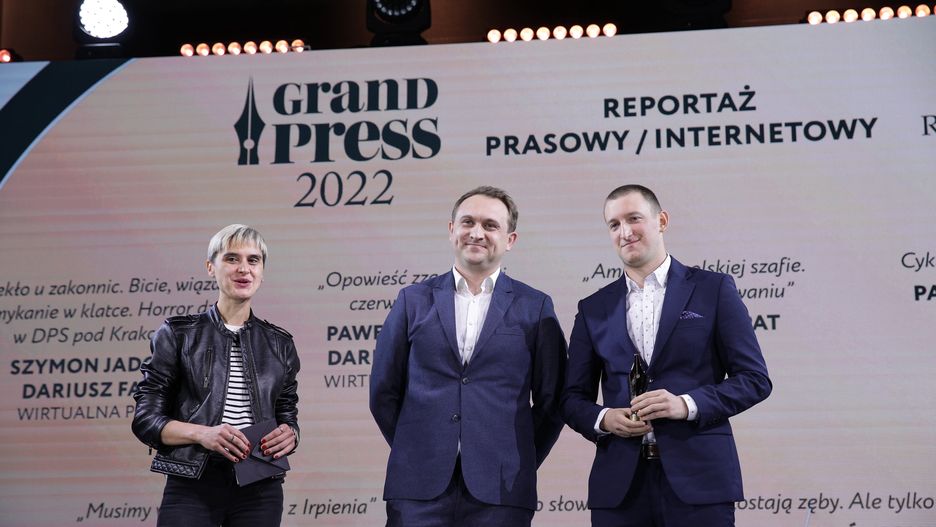Dziennikarze WP z Nagrodą Grand Press