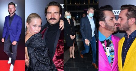 Premiera "Pętli": pozujący osobno Antek Królikowski i Joanna Opozda, eleganccy Katarzyna Warnke z Piotrem Stramowskim i Filip Chajzer z dziewczyną (ZDJĘCIA)