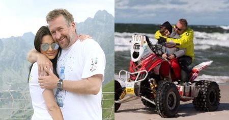 Rafał Sonik pozuje z 9-letnim synem i rozprawia o ojcostwie: "Nauczyło mnie, jak ważne jest zwolnić"
