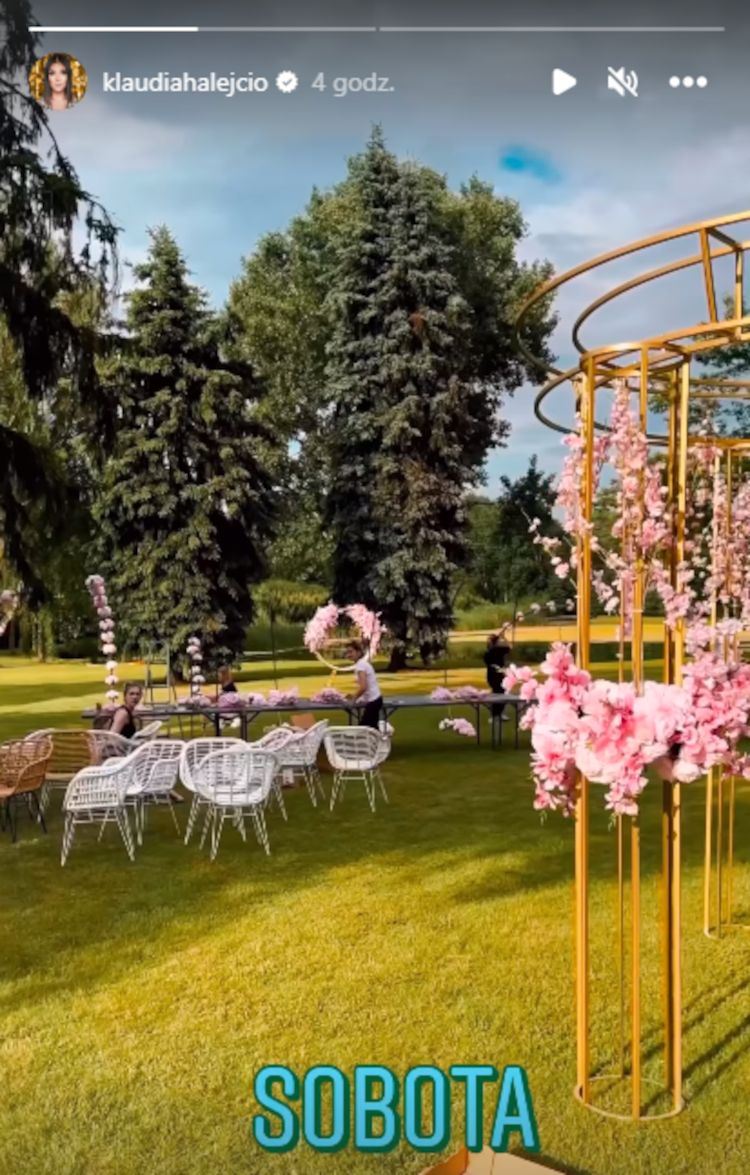 Tak wyglądała impreza urodzinowa córki Klaudii Halejcio