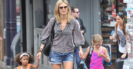Heidi Klum z córkami! BĘDĄ PIĘKNE?