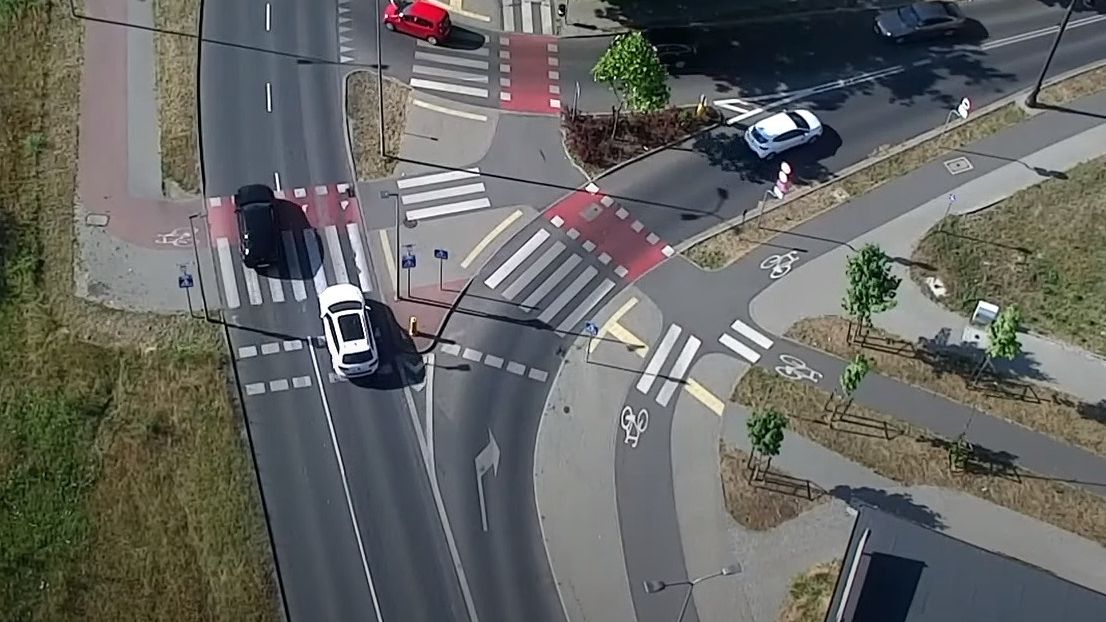 Wyprzedzanie na przejściu dla pieszych