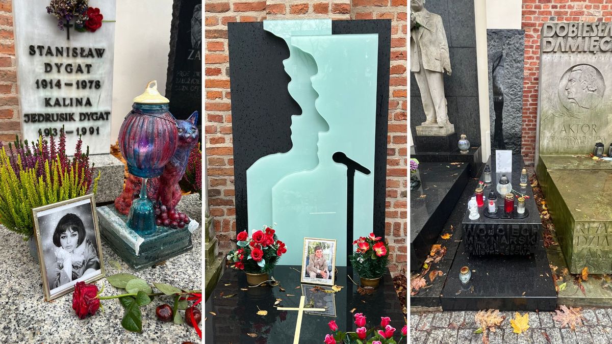 Tak wyglądają groby gwiazd 