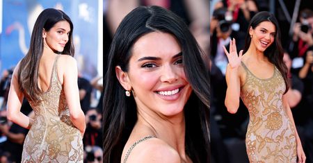 Kendall Jenner OLŚNIEWA w złocie na Festiwalu Filmowym w Wenecji. Klasa sama w sobie? (ZDJĘCIA)
