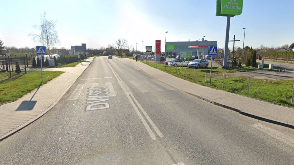 Trasa DW830 z Lublina do Nałęczowa