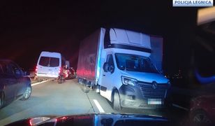 Zablokowali korytarz życia, bo jechali pod prąd autostradą A4