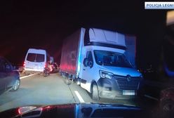 Zablokowali korytarz życia, bo jechali pod prąd autostradą A4