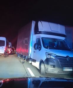 Zablokowali korytarz życia, bo jechali pod prąd autostradą A4