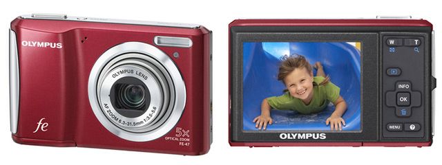 Olympus FE-5030, 4040, 4030, 47 - kolorowe cyfrówki dla początkujących 3