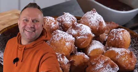 Nie ma w nich twarogu z wiaderka. Strzelczyk zrobił szybkie pączki z włoskiej klasyki