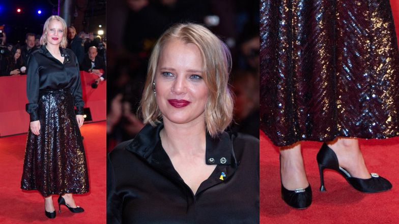 Joanna Kulig na premierze w Berlinie