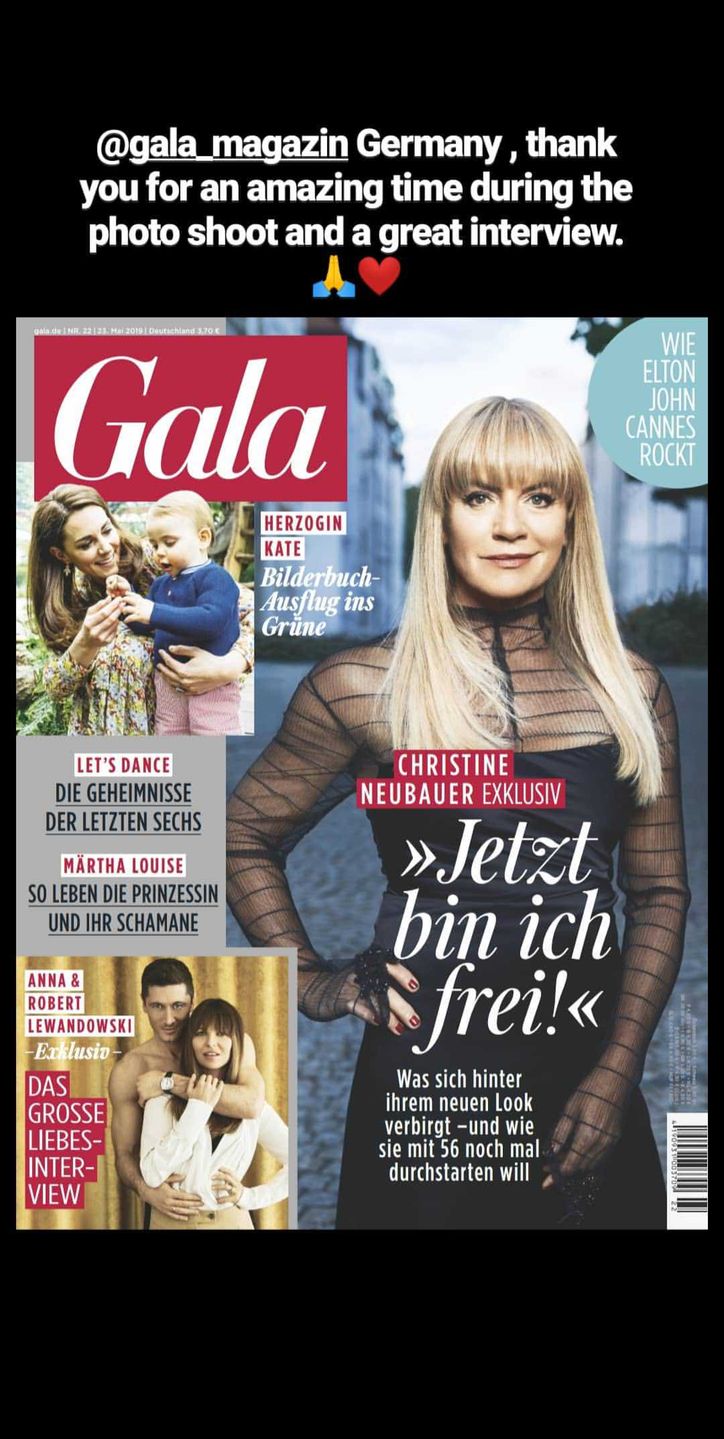 Anna i Robert Lewandowscy na okładce niemieckiej Gali